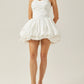 Bubble Hem Mini Dress