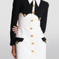 Button Mini Blazer Dress