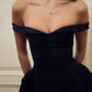 Off-the-Shoulder Flounce Mini Dress