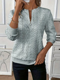 Stylish zip-up pullover – comfortable and elegant for any occasion