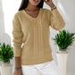 V-Neck Sweater – Elegant Sophistication Meets Comfortable Style
