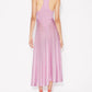 Pink Halterneck Midi Dress - Flattering & Versatile