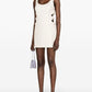 Sequined Mini Dress with Bow Details