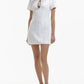 Sequin Mini Dress with Keyhole Detail