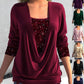 Adorina - Glitter Sequin Top