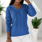 V-Neck Sweater – Elegant Sophistication Meets Comfortable Style