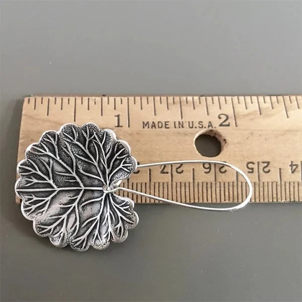 Stunning Silver Leaf Earrings for a Dazzling Elegance