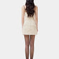 Elevated Sheath Dress with Bow Accents