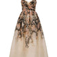 Floral Print Sleeveless Midi Dress