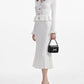 Ruffle Hem Knit Dress