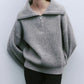 Stylish Zip Collar Sweater – Ultimate Comfort and Timeless Elegance