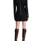 Blazer Dress with Gold Buttons