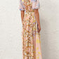 Sophisticated Floral Maxi Dress Elegance