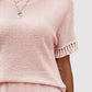 TASSEL ISLAND TOP AND SHORT SET