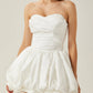 Bubble Hem Mini Dress
