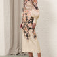 Luxurious Lace Floral Sheath Dress