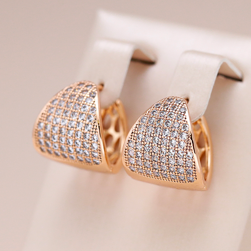 Chic Mini Golden Shine Earrings