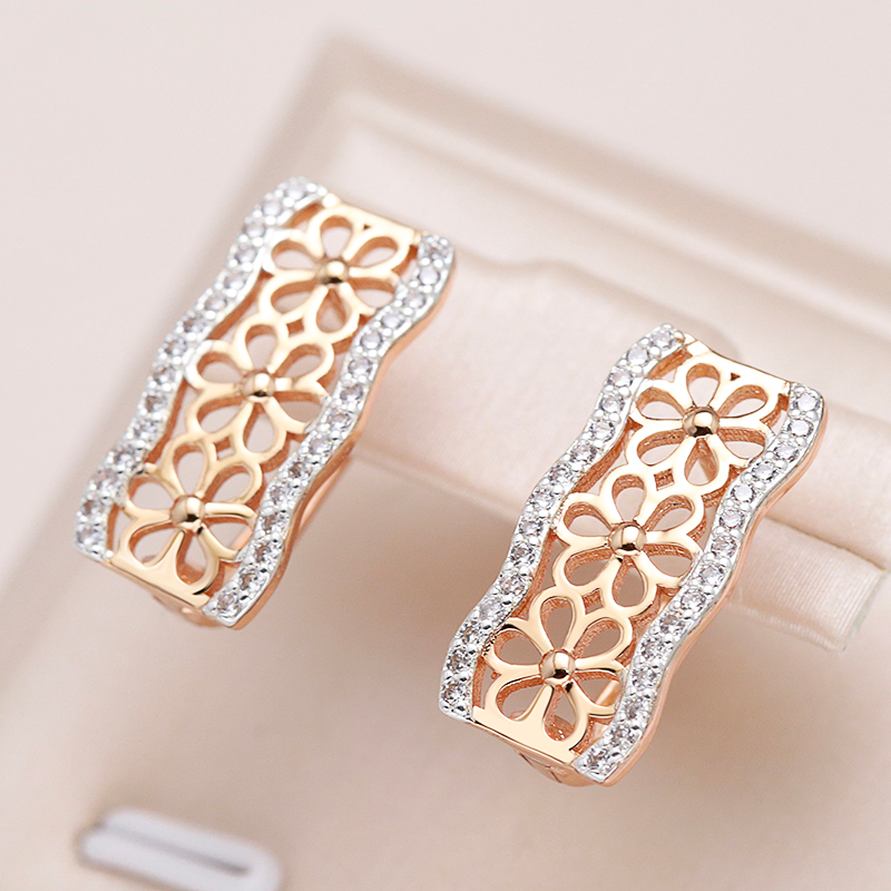 Enchanting Daisy-Designed Earrings