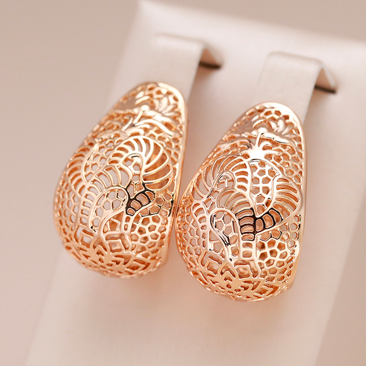 Chic Hollow Gold Earrings to Elevate Your Style