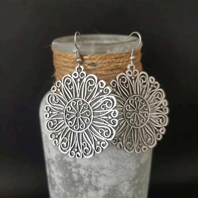 Chic Bohemian Vintage Mandala Earrings to Elevate Your Unique Style