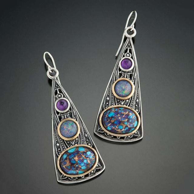 Stunning Galactic Boho Earrings Crafted from Premium Sterling Silver