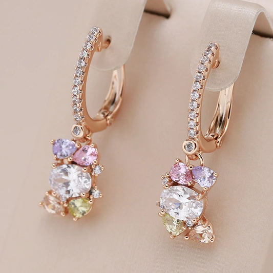 Elegant Colored Crystal Earrings for Every Special Occasion