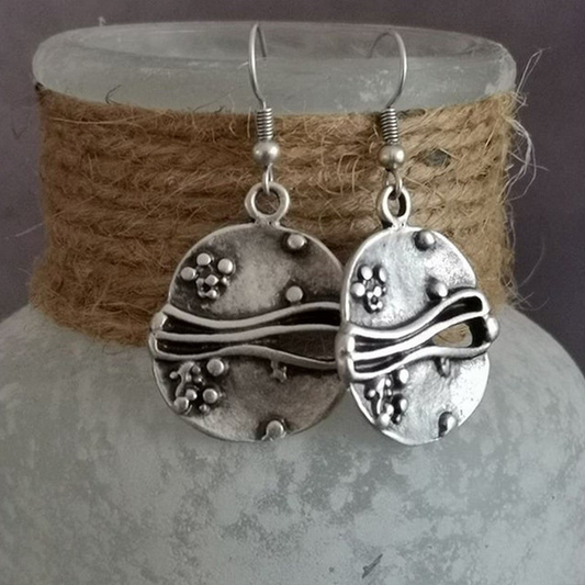Exquisite Cultural Silver Earrings for a Distinctive Look