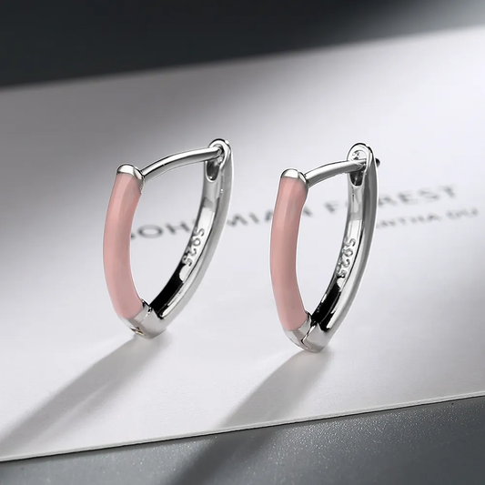 Stunning Pink Silver Earrings for a Chic Look