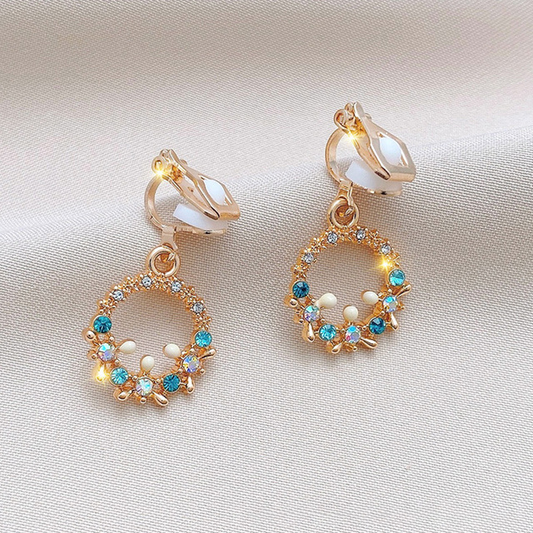 Chic and Vibrant Zirconia Earrings to Elevate Your Elegance