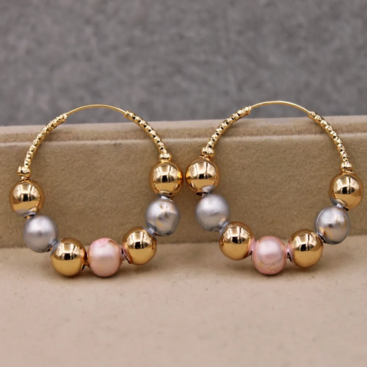 Gorgeous Vintage Gold Balls – Dazzling Earrings Perfect for Every Occasion