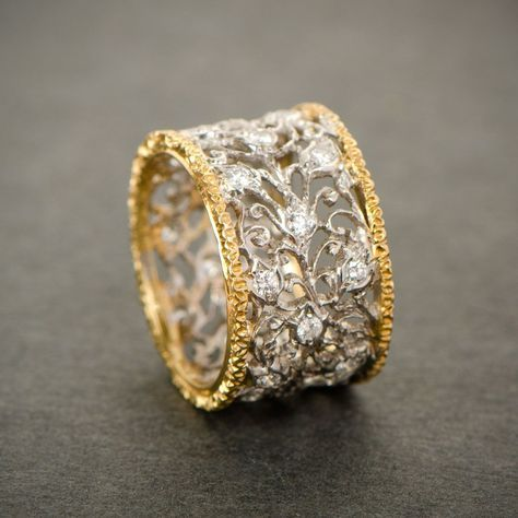 Charming Vintage Ivy Zirconia Ring