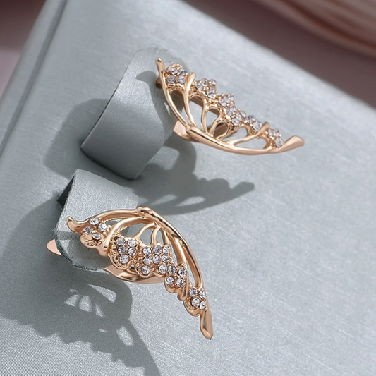 Captivating Winged Earrings that Dazzle