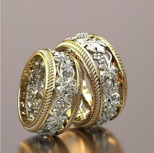 Vintage Gold Hollow Rings - A Touch of Elegance for Every Occasion