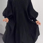 Adrienne - Tummy Covering Pleated Dress