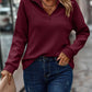Modern quarter-zip pullover – stylish and lightweight for any occasion
