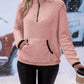 Cozy Fleece Zip-Up Sweater – Light Warmth for Cold Days