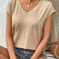 V-Neck Short-Sleeved T-Shirt
