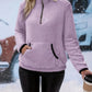 Cozy Fleece Zip-Up Sweater – Light Warmth for Cold Days