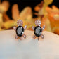 Charming Sea Turtle Earrings Adorned with Dazzling Zirconium and Premium Silver