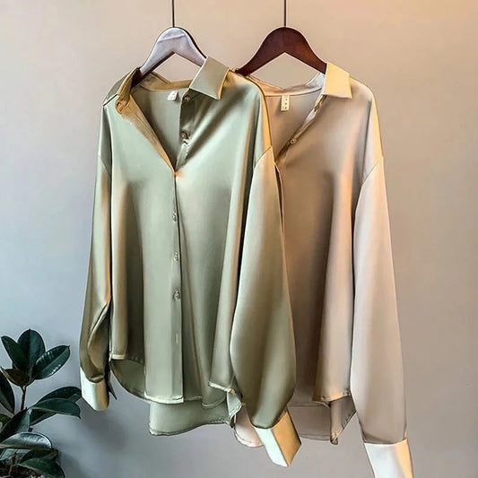 Adelinde - Satin Shirt