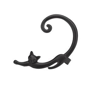 Chic Silver Earrings Perfect for Your Beloved Feline Companion