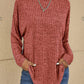 Long-Sleeved Wool Pullover