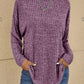 Long-Sleeved Wool Pullover