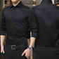 Men's Solid Long Sleeve Wrinkle-Free Formal Casual Shirt