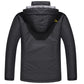 Men's winter jacket thickened fleece outdoor windproof warm