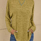 Long-Sleeved Wool Pullover