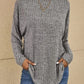 Long-Sleeved Wool Pullover