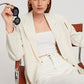 Chic Cutout Blazer