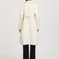 Loose Wool Coat With Belt