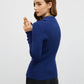 Slim Fitted Rib Polo Sweater